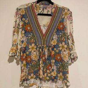 Showstopper top from Anthropologie